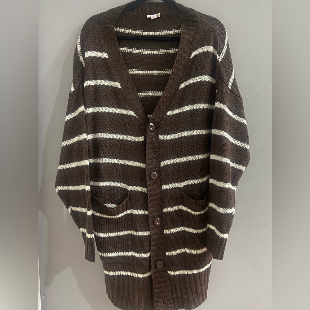LuLaRoe button down sweater